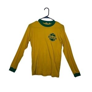 Vintage Athleta Brazil Soccer Shirt Signed Yuki